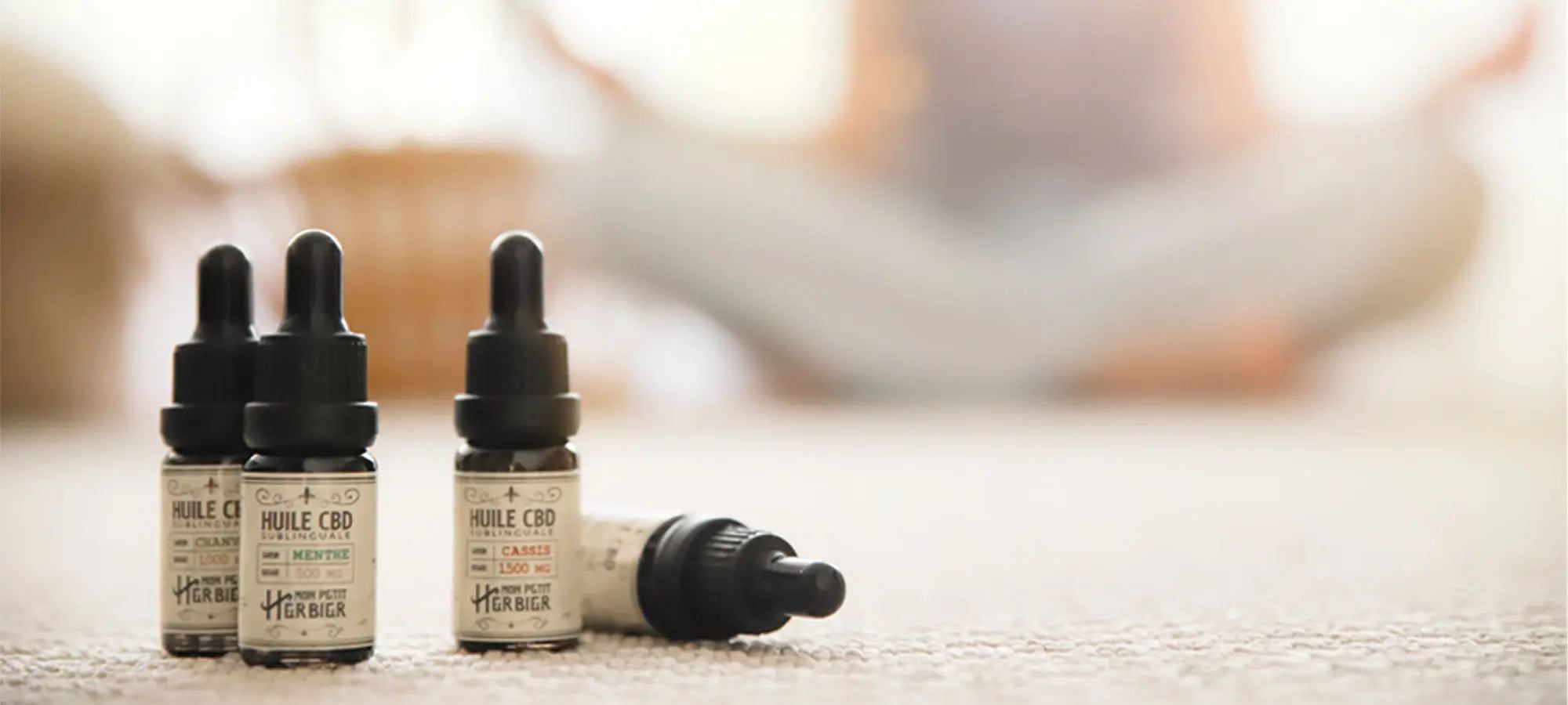 Zoom sur l'huile sublinguale CBD - Mon Petit Herbier