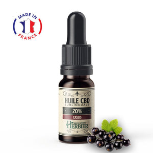 Thumbnail Huile CBD 20% Cassis - Mon Petit Herbier