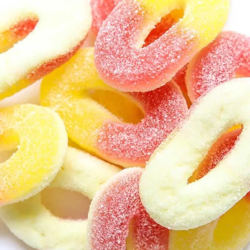 Bonbons CBD 22,5mg anneaux pêche - Mon Petit Herbier