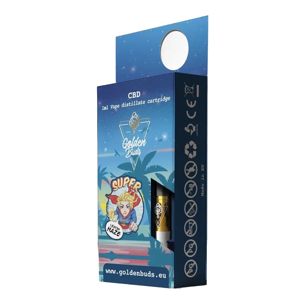Cartouche CBD Super Lemon Haze - Golden Buds - Mon Petit Herbier