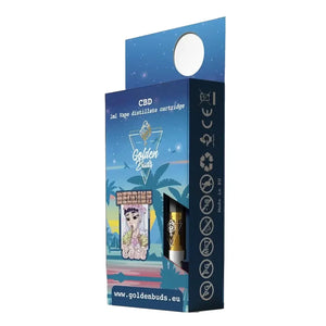 Thumbnail Cartouche CBD Wedding Cake - Golden Buds