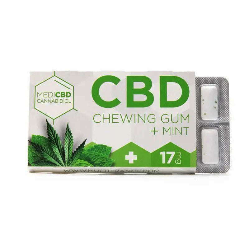 Chewing-Gum CBD Menthe - Mon Petit Herbier