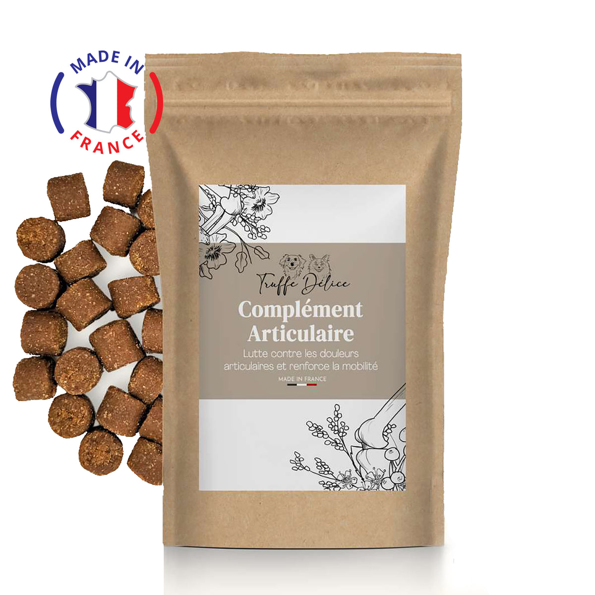 Complément articulation pour Chiens - Truffe délice - Mon Petit Herbier