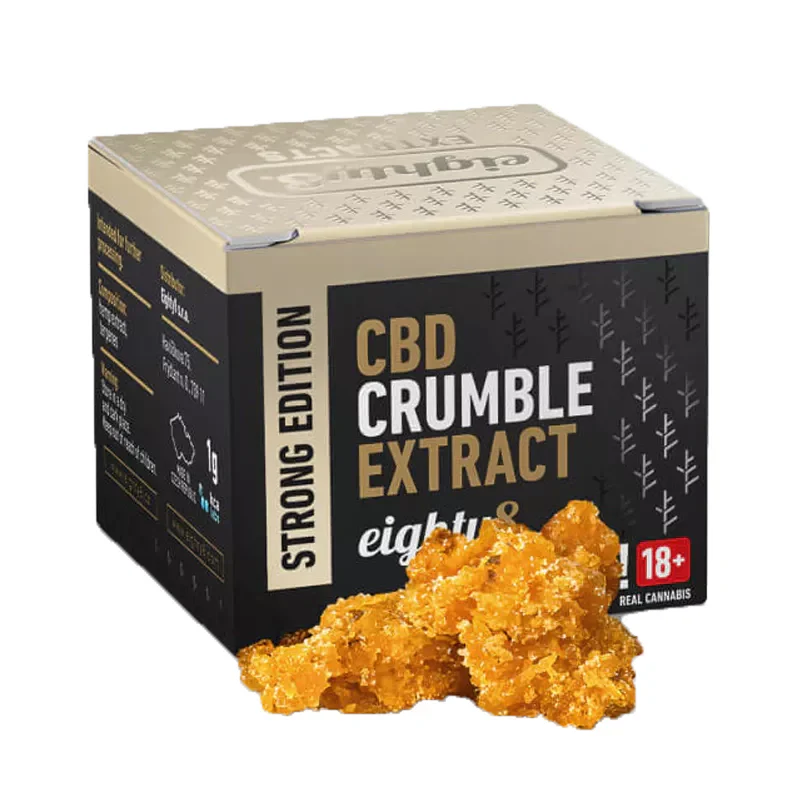 Extrait CBD Crumble - Eighty8 - Mon Petit Herbier