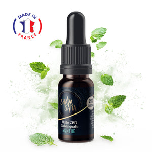 Thumbnail Pipette avec goute d&#39;huile CBD 20% Menthe Full Spectrum - Shava Sana - Mon Petit Herbier
