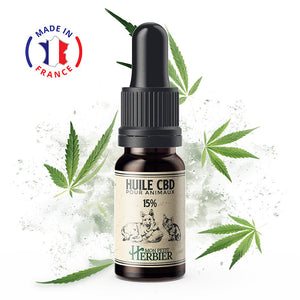 Thumbnail Pipette avec goute d'huile CBD Pour Animaux 15% - Mon Petit Herbier