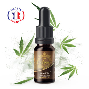 Thumbnail Pipette avec goute d&#39;huile CBD Synergie Plus 40% - Shava Sana - Mon Petit Herbier