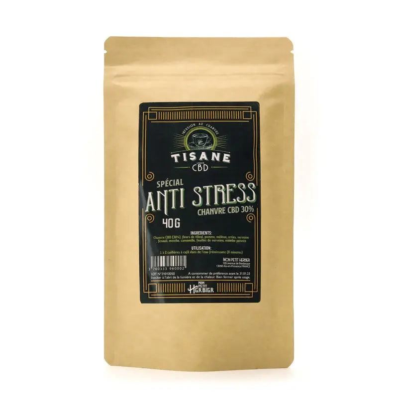 Infusion au Chanvre &quot;Anti Stress&quot; - Mon Petit Herbier