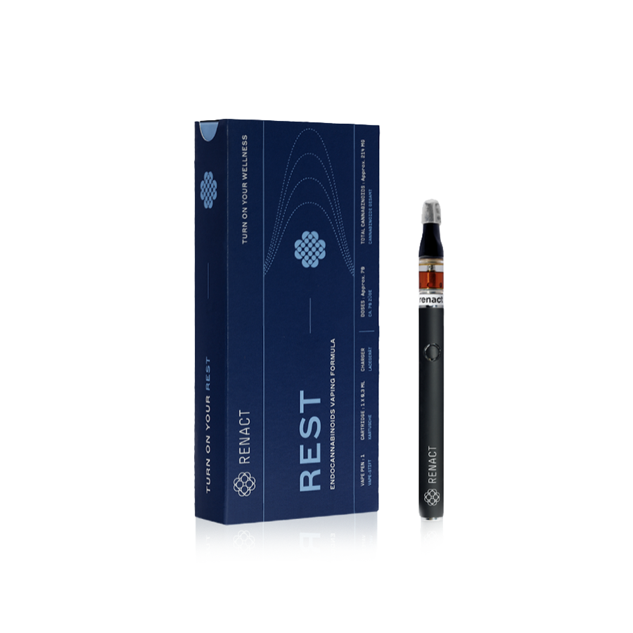 Kit Batterie + Cartouche CBD REST - Renact - Mon Petit Herbier