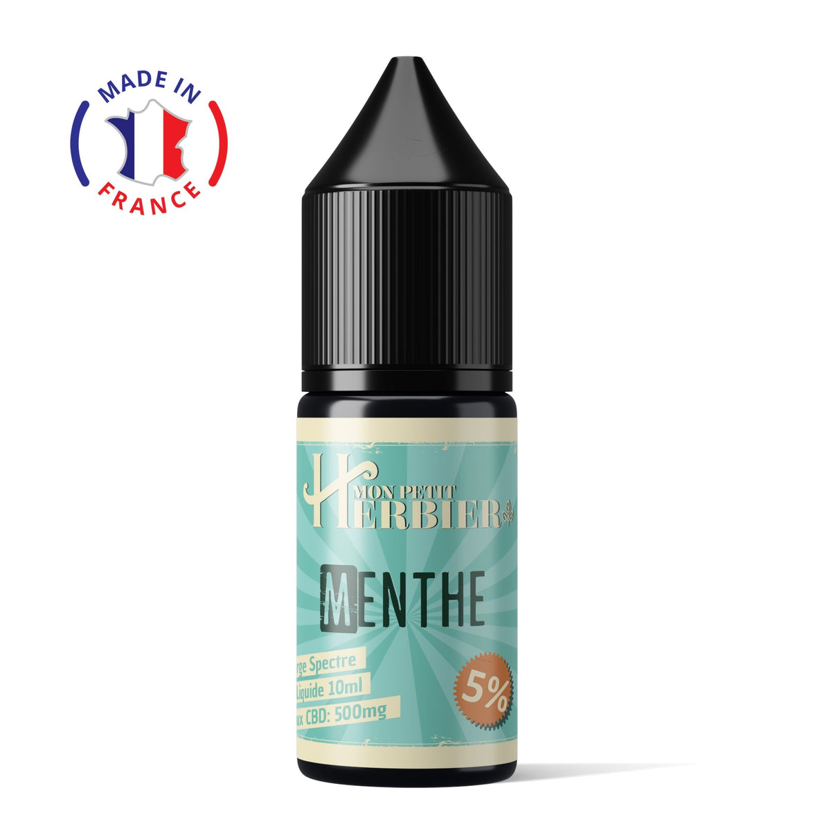 E-liquide CBD Menthe 5% - Mon Petit Herbier