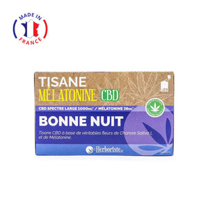 Thumbnail Tisane Mélatonine CBD Infusettes - Bonne nuit - Mon Petit Herbier