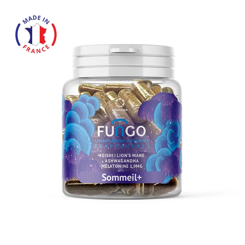 Packaging Gélules CBD Sommeil+ Fungo - Novaloa - Mon Petit Herbier