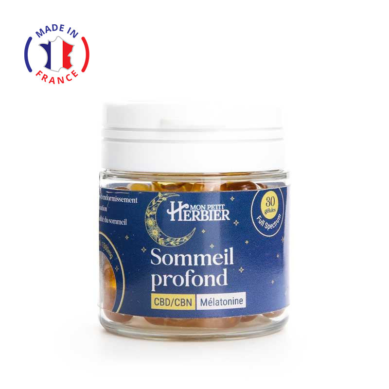 Gélules CBD Sommeil profond - Mon Petit Herbier