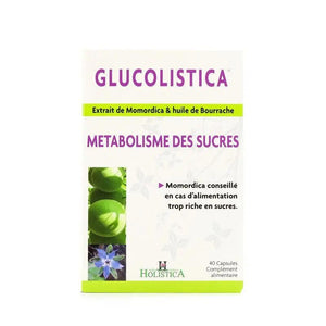 Thumbnail Gélules Glucolistica - 40 comprimés - Holistica - Mon Petit Herbier