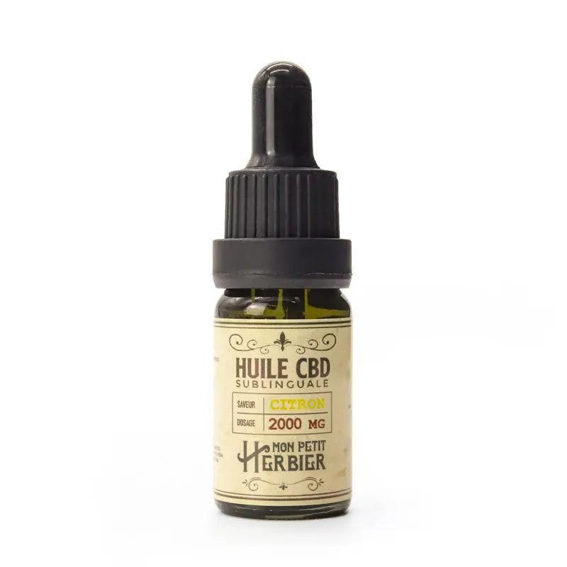 Huile CBD sublinguale Citron 20%cbd
